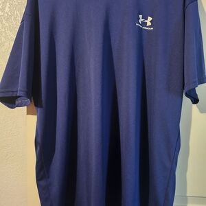 Under Armour Men's Deep Blue Short Sleeve Tee